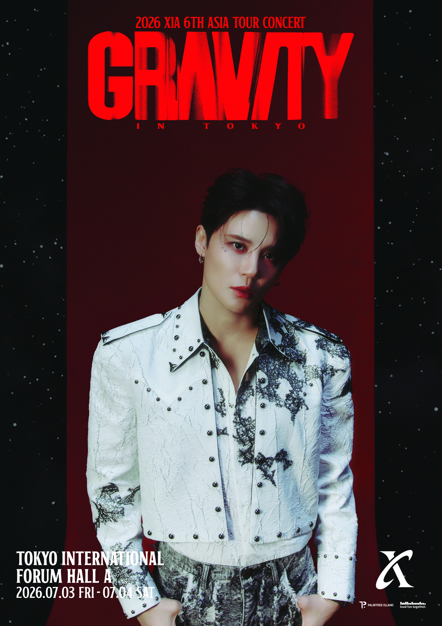 KIM JUNSU (XIA)『2026 XIA 6TH ASIA TOUR CONCERT 'GRAVITY'』日本