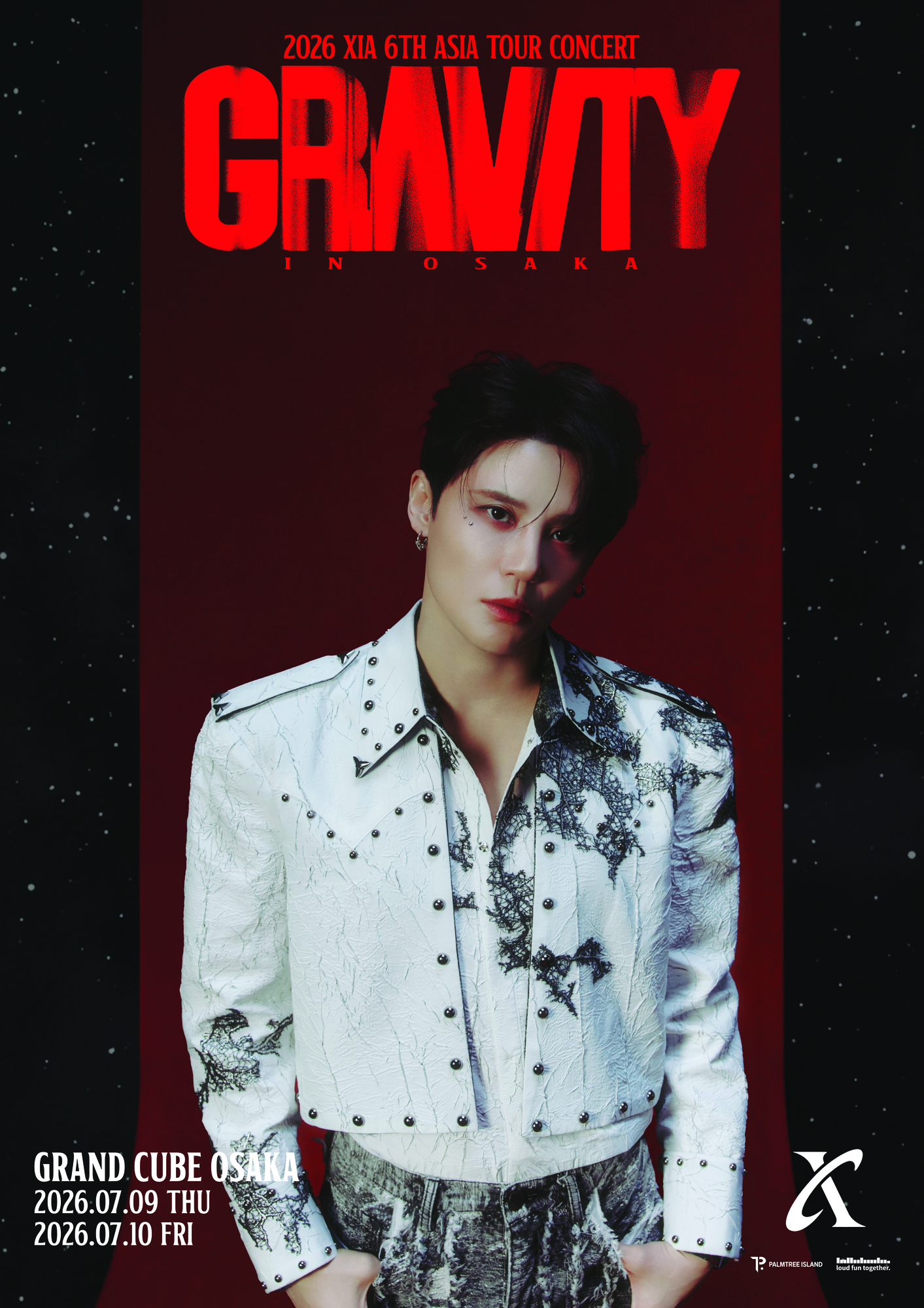 【新品】キムジュンス XIA 1stツアー DVD KIM JUNSU (XIA)『2026 XIA 6TH ASIA TOUR CONCERT 'GRAVITY'』日本